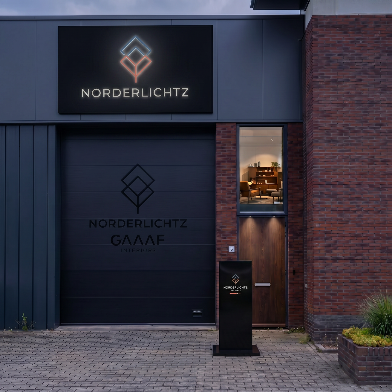 Norderlichtz showroom interieur