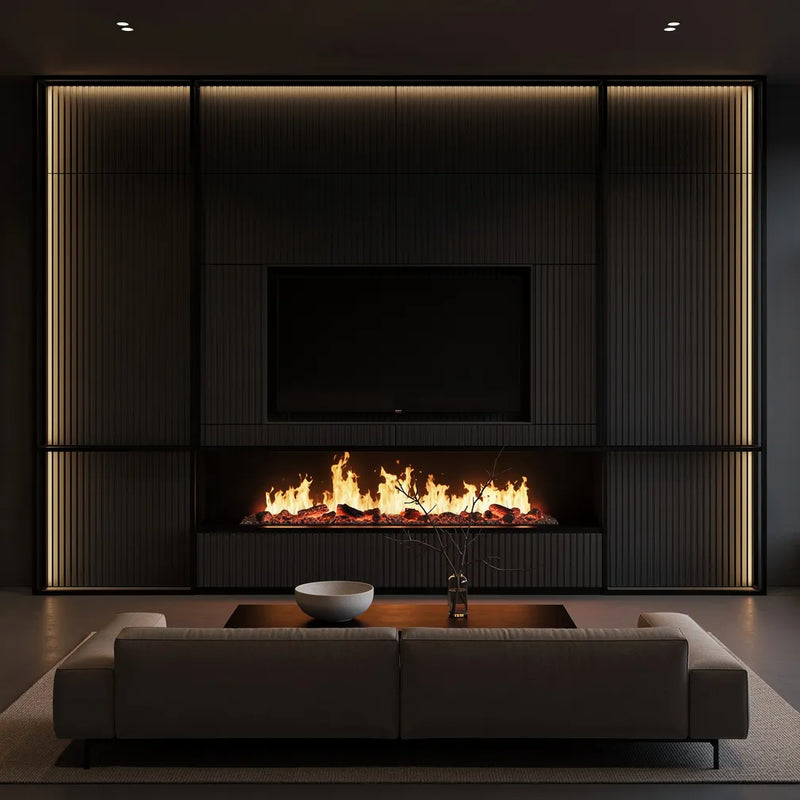cinewall met wandpanelen dark